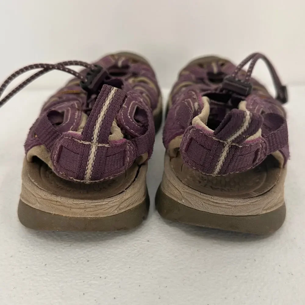 Keen Purple Nylon Whisper Hiking Sandals Size 4